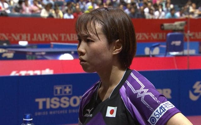 追い込まれて「仏像みたいな顔」になった平野早矢香が奇跡の大逆転！【世界卓球2014】