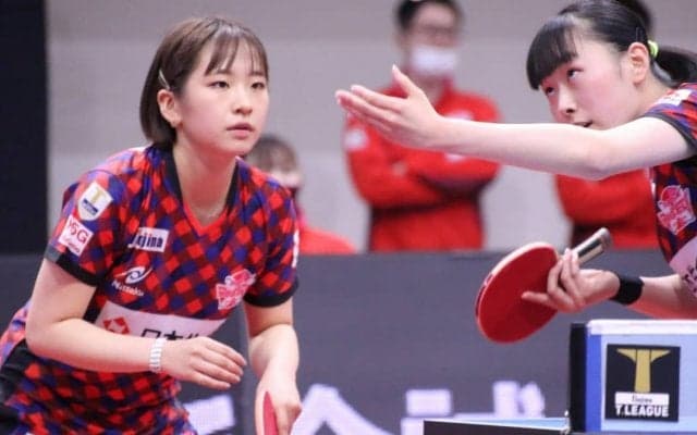 【速報・Tリーグ女子開幕戦】日本生命、8歳差ダブルスが貴重な勝ち星