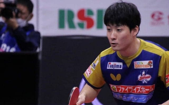 北欧からの逆輸入カットマン　“27歳の遅咲きルーキー”英田、Tリーグ初出場初勝利