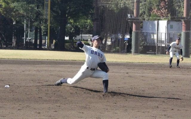 千葉、中川がともに好投、秋季リーグを無敗で終えるー東都学生軟式野球秋季リーグ戦　対神奈川大