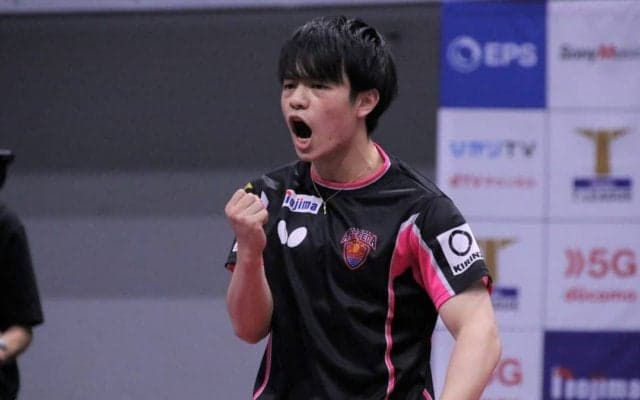 琉球の19歳・宇田幸矢「自信になった」　VMで全日本王者対決に勝利