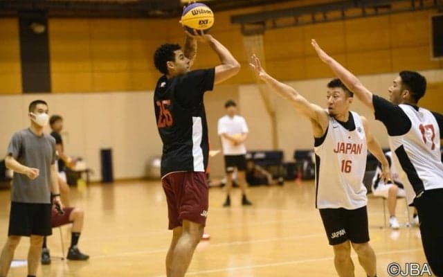3x3男子日本代表が取材対応…広島のマーフィーが「3x3で東京五輪目指す」と明言