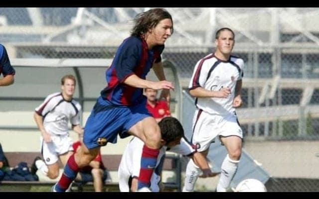 元バルサFW 16歳のメッシ起用のペップに脱帽「世界のサッカーを変えた」