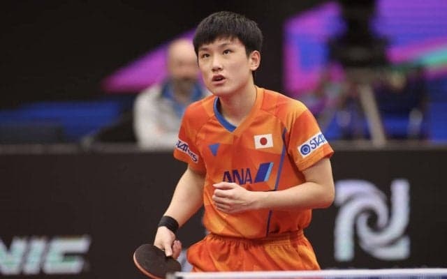 張本智和、初戦敗退　韓国エースにリベンジ許す＜卓球ITTFファイナル＞