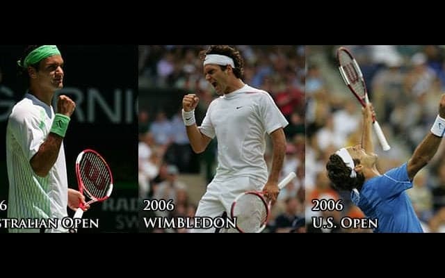 フェデラー使用の「9本の刀」 フェデラーの歴史はプロ・スタッフの歴史でもある