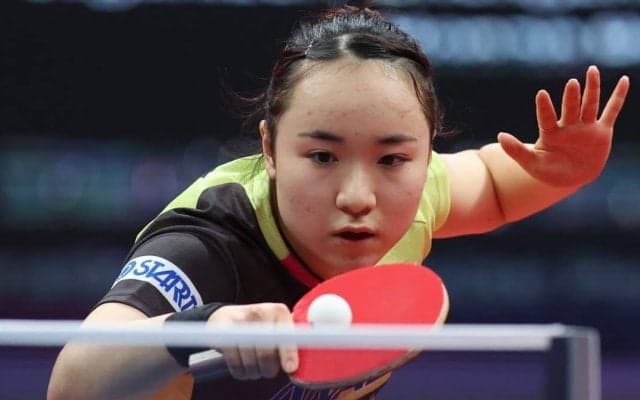 伊藤美誠、中国越えで4強入り　通算1勝3敗の世界ランク12位撃破＜卓球・ITTFファイナル＞