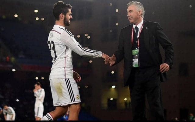 アンチェロッティ「デタラメだ」 ハメスに続くイスコとの再会プランなし