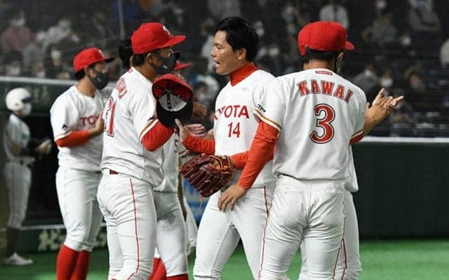 【社会人野球】広島ドラ1・栗林、7回13Kの好投も感じた名門の重圧　「1位よりもトヨタの先発」