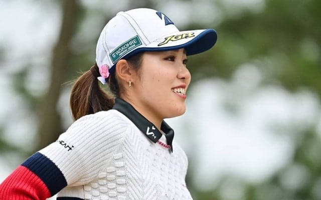今季3勝目の古江彩佳、3週連続Vがかかる次戦は「一打一打集中して出来れば」