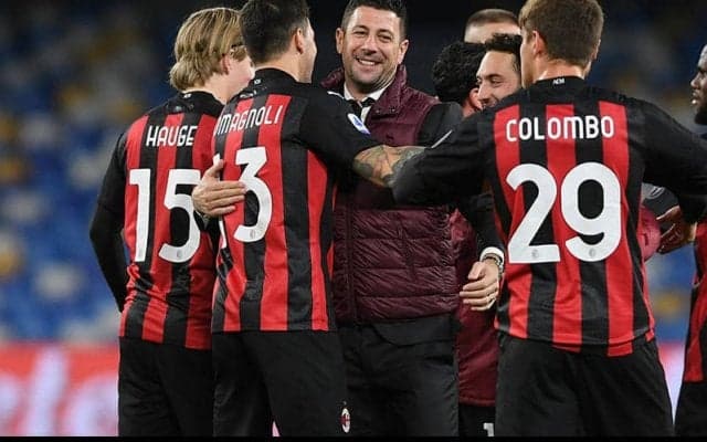 ミラン代行指揮全うのボネーラ「監督とは試合後に話をして、喜んでくれた」 負傷のイブラにも言及