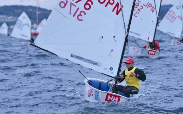 重松 陽優勝！第52回全日本オプティミスト選手権最終日