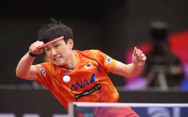 張本智和 逆転負けでまさかの初戦敗退 W杯のリベンジ許す＜卓球 ファイナルズ＞