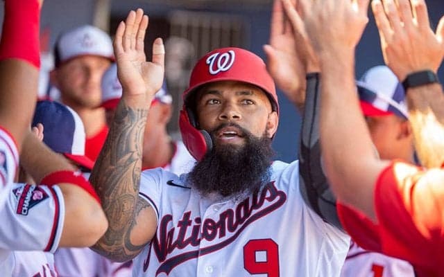 ナショナルズからFAのMLB通算96発テームズにNPB球団が興味　米メディア報じる