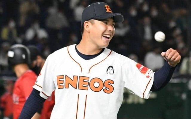 【社会人野球】楽天3位の藤井、エースの自覚が「全てを変えた」　ENEOS通算100勝の記念投手に