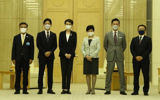 Ｂリーグ開幕まであと４日！　三屋裕子会長、島田慎二チェアマンらが小池百合子東京都知事と面会へ