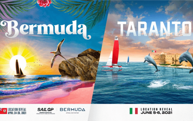 SailGP2021シーズン2開催地にバミューダとイタリア・ターラント