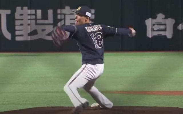 オリ山本が「ホークスを鍛えた」　奪三振動画集にファン称賛「菅野を打てた理由」