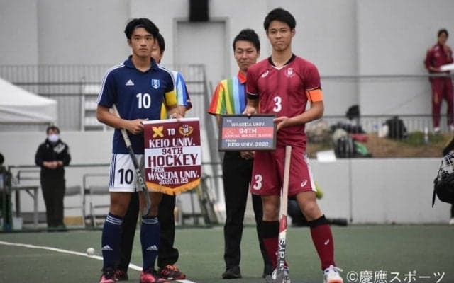 【ホッケー（男子）】早慶両校のプライドがぶつかる好ゲームは同点優勝で幕を閉じる／第９４回早慶ホッケー定期戦