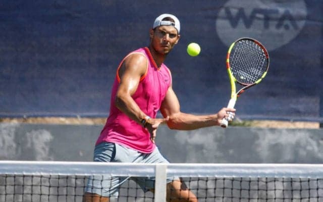 ナダルの一筋縄ではいかないランニングマシンの使い方