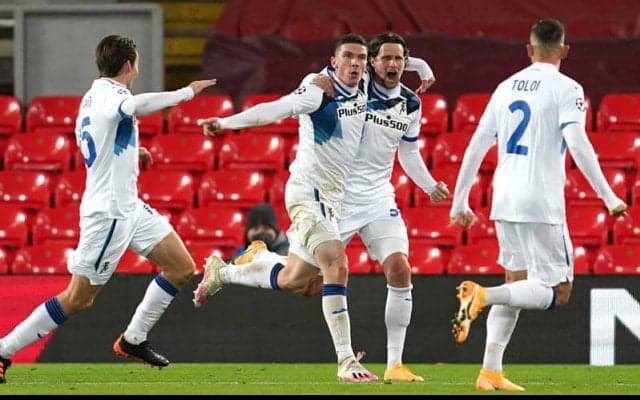 アタランタが快勝でリベンジ！リバプールは難攻不落のアンフィールドで約6年ぶり敗戦《CL》