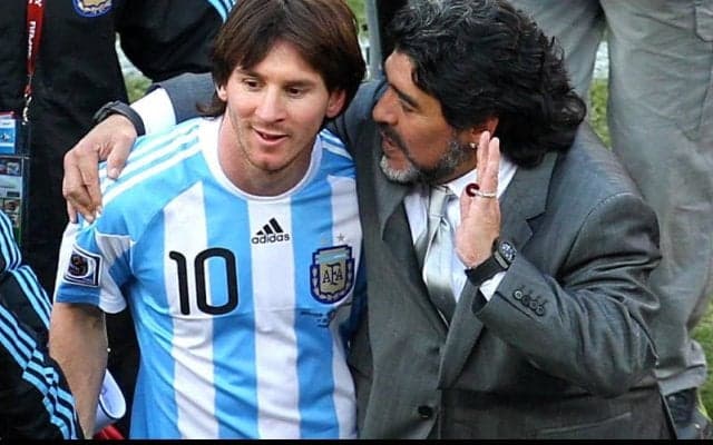 「ディエゴは永遠」マラドーナ氏の急逝にメッシが追悼メッセージ