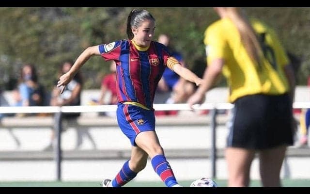 バルサ“CB兄妹”...兄オスカル・ミンゲサのデビューを妹が祝福