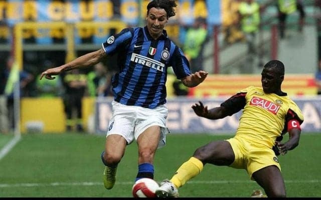 インテル時代のズラタンのエレガントなボールコントロール&技ありアシスト【ベスト・アシスト】