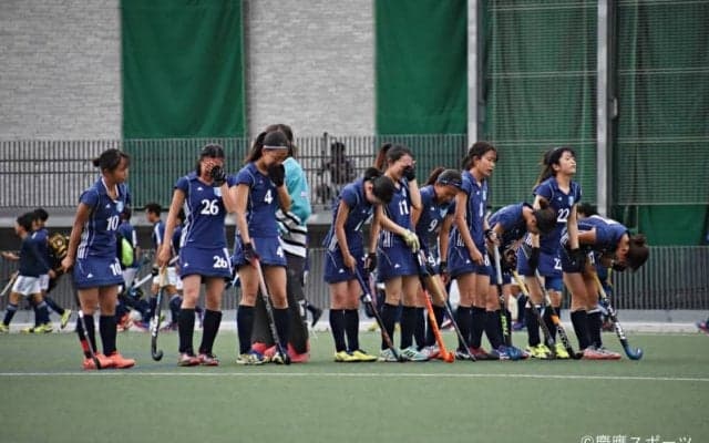 【ホッケー（女子）】１４年ぶりの勝利へ王手をかけるも最後に失点。男女ともに両校優勝で閉幕