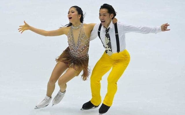 高橋大輔＆村元哉中は「説得力ある2位」　結成初戦に五輪メディア注目「エレガントだ」