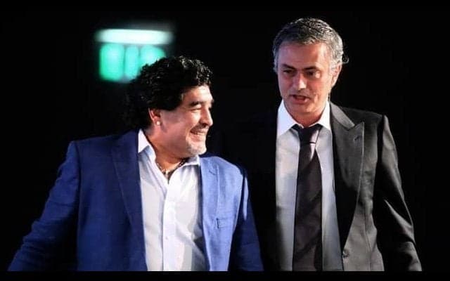 モウリーニョ 次世代にも“伝説マラドーナ”が語り継がれることを望む「子供たちに...」