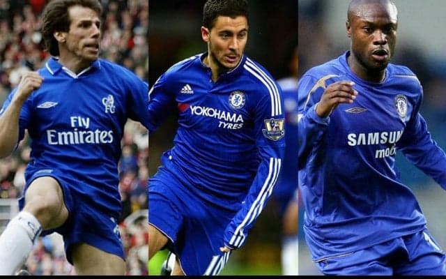 ファンが選ぶ「チェルシーが本拠地で決めたスパーズ戦ベストゴール」！優勝阻止のアザール弾に名手ゾラの芸術的FKも！