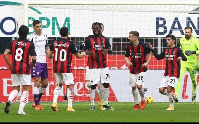 イブラ不在ミラン、新生フィオレンティーナに快勝で首位キープ《セリエA》