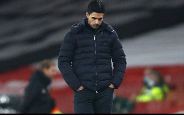 ホーム3連敗の14位アーセナル、アルテタは「いつかはクビになるもの」と解任恐れず