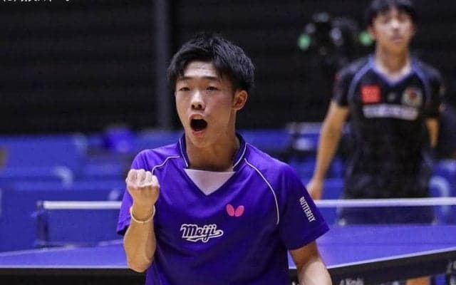 明大勢躍動　戸上、宮川がベスト４／全日本学生選抜強化大会