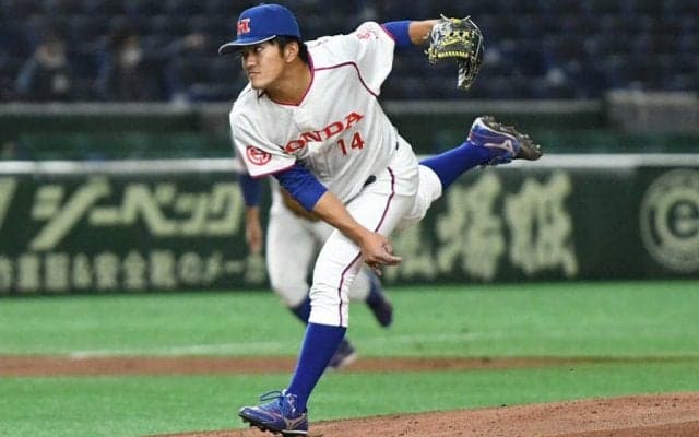 【社会人野球】作新学院で3年連続甲子園　ホンダの朝山広憲が奪三振ショー、親子2代で大舞台