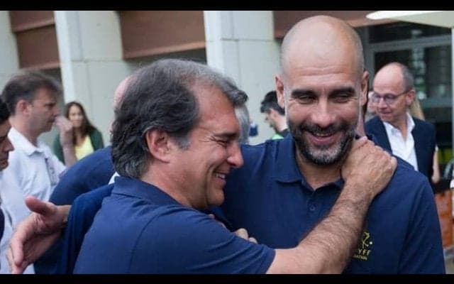 バルサ会長選出馬正式表明ラポルタ氏、親友ペップのシティ続投に「彼の決断なら幸せなこと」