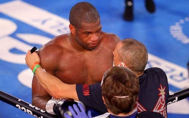 ジャブ多数被弾の余波　ヘビー級新星の眼窩底骨折に医師「試合続行なら引退の怪我」