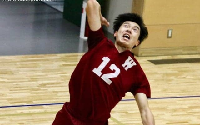 ついに迎えた大舞台　初戦はストレート勝利を収めた！