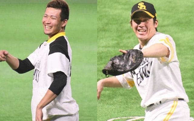 鷹・千賀＆甲斐の“ラブラブ全開動画”にファン喝采「最高のバッテリー」