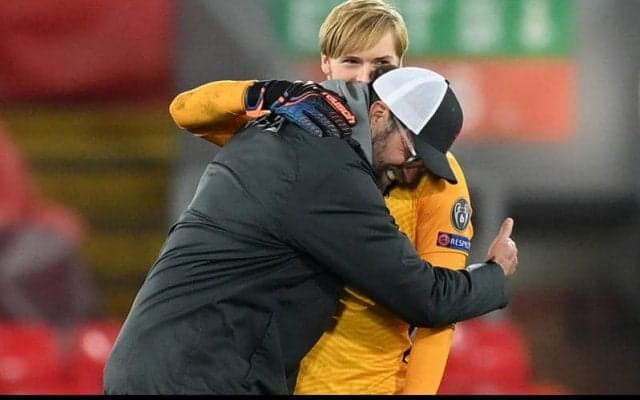 同僚のサポート明かすCL殊勲のGKケレハー、クロップのハグは「最高！」