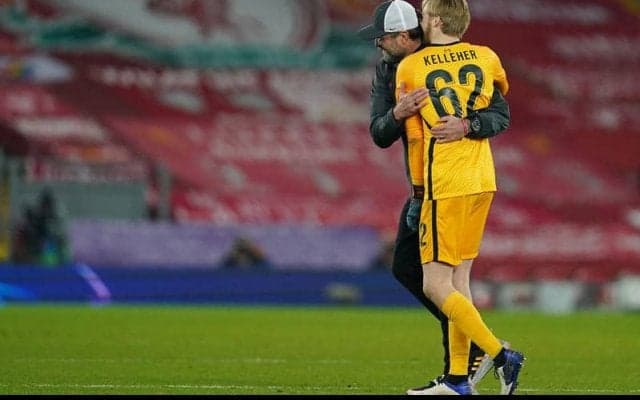 負傷者続出でもGS首位通過のリバプール、クロップは殊勲の若手GK称賛「この夜を楽しめるはず」