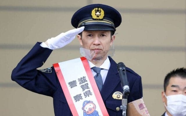 武豊騎手が滋賀県警歳末特別警戒本部長に就任