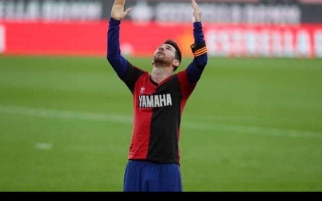 メッシに罰金...亡きマラドーナへの捧げたパフォーマンスは処分扱い