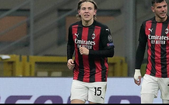 ミランFWハウゲがセルティック戦で1G1A！ 「僕にとっても、チームにとっても良い夜」