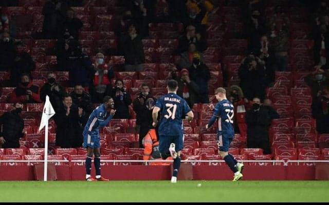 EL快勝のアーセナル、アルテタはファンの存在に感謝 「応援してくれて本当にありがとう」