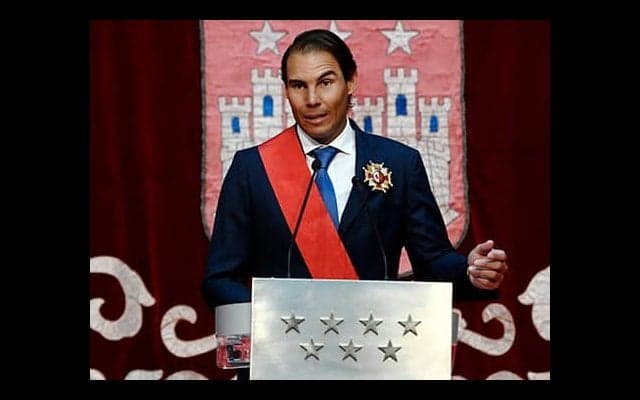  ナダルが勲章受賞「感謝」 