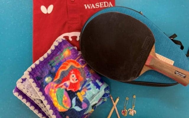 黒野葵衣（早稲田大学）の用具紹介｜俺の卓球ギア#90