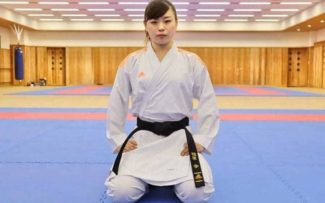 空手の東京五輪代表選手が会見　2年ぶり全日本Vへ、植草歩「初心に帰って優勝したい」