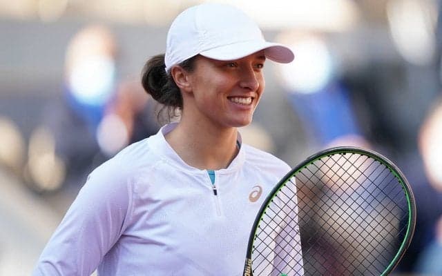 全仏覇者シフィオンテクに新たなタイトル!「WTAファンが選ぶ最も好きな選手」を受賞