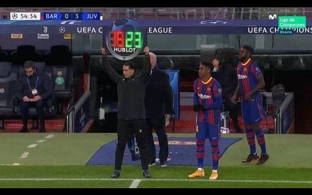 ユヴェントス戦唯一の収穫 ユムティティが半年ぶりに実戦復帰